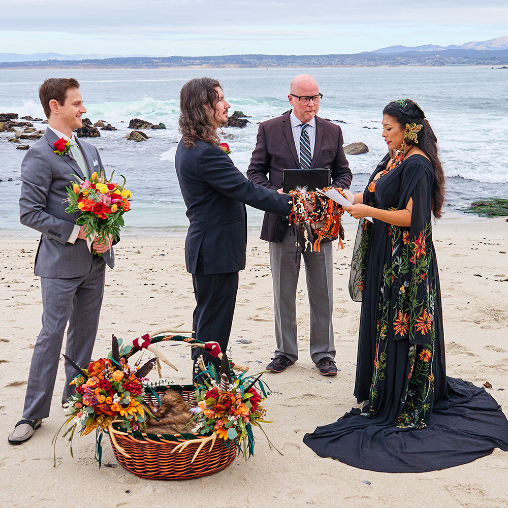 Lovers Point Park, Pacific Grove Wedding Photography Near Monterey California
